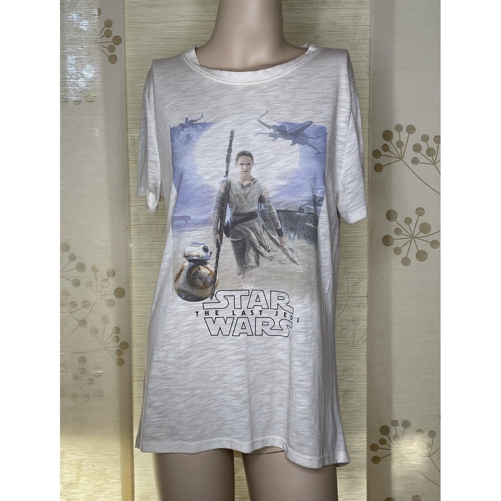 Star Wars The Last Jedi Shirt Women's XL